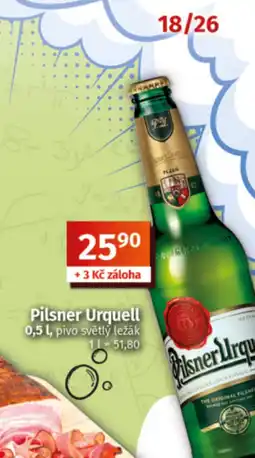 COOP TIP Pilsner Urquell nabídka