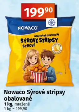 COOP TIP Nowaco sýrové stripsy obalované nabídka
