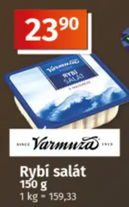 COOP TIP Varmuza rybí salát nabídka