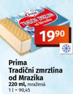 COOP TIP Prima Tradiční zmrzlina od Mrazíka nabídka