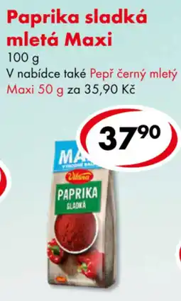 CBA Vilana paprika sladká nabídka