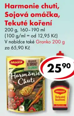 CBA Maggi harmonie chuti nabídka