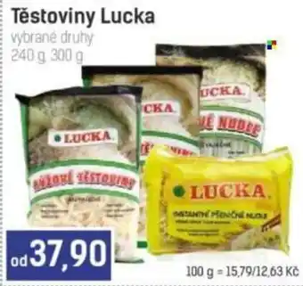 Lucka těstoviny