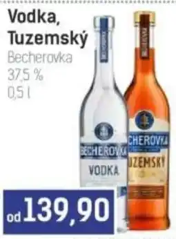 Konzum Becherovka Vodka nabídka