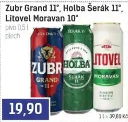Konzum Zubr Grand Holba Šerák Litovel Moravan nabídka