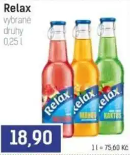 Konzum Relax vybrané druhy nabídka