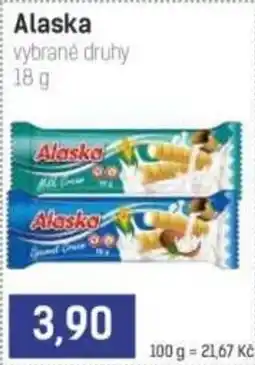 Konzum Alaska vybrané druhy nabídka