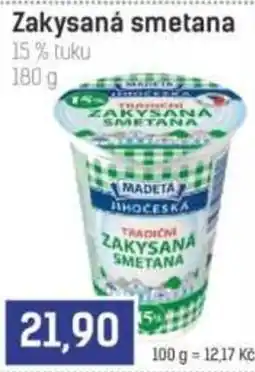 Konzum Madeta zakysaná smetana nabídka