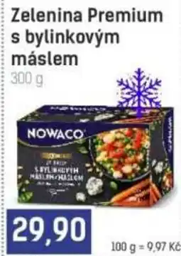 Konzum Nowaco zelenina premium s bylinkovym maslem nabídka