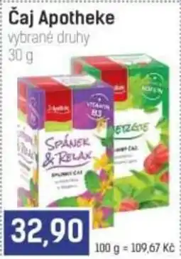 Konzum Caj Apotheke vybrané druhy nabídka