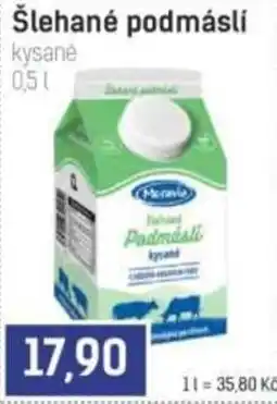 Konzum Moravia šlehané podmáslí kysané nabídka