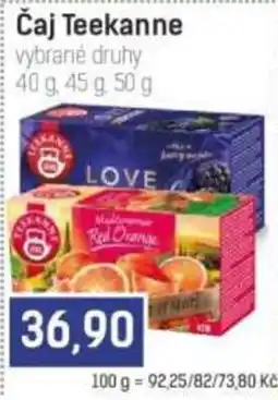 Konzum Caj Teekanne nabídka