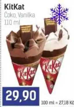 Konzum KitKat Čoko, Vanilka nabídka