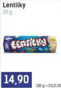 Konzum Lentilky nabídka