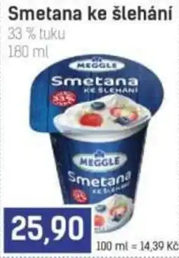 Konzum Meggle smetana ke šlehání nabídka