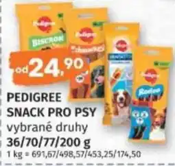 Konzum Pedigree snack pro psy nabídka