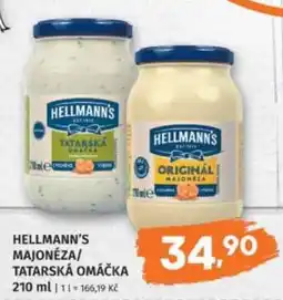 Konzum Hellmann's majonéza/ tatarská omáčka nabídka