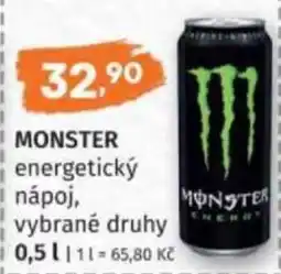 Konzum Monster energetický nápoj nabídka