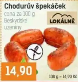 Konzum Chodurův špekáček nabídka