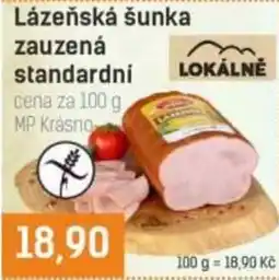 Konzum Lázeňská šunka zauzená standardní nabídka