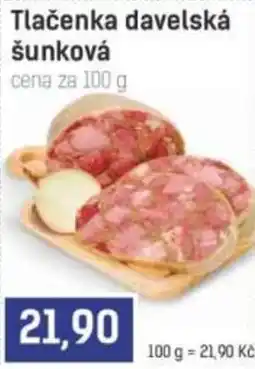 Konzum Tlačenka davelská šunková nabídka