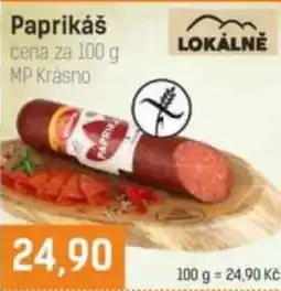 Konzum Paprikáš nabídka