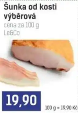 Konzum Le&Co sůnka od kosti výběrová nabídka
