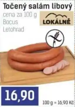 Konzum Bocus točený salám libový nabídka