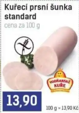 Konzum Yodránské kuře kuřecí prsní šunka standard nabídka