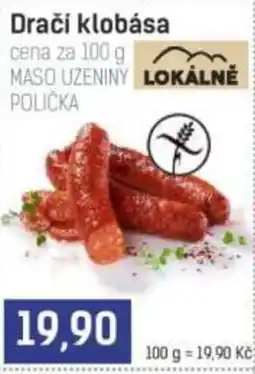 Konzum Dračí klobása nabídka