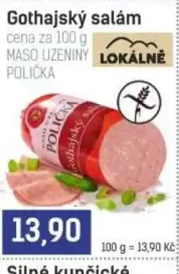 Konzum Policka gothajsky salam nabídka