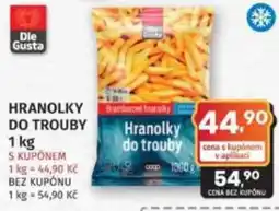 Konzum Die Gusta hranolky do trouby nabídka