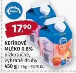 Konzum Ranho kefírové mléko 0,8% nízkotučné nabídka