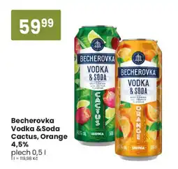 TEMPO Becherovka Vodka & Soda Cactus, Orange nabídka