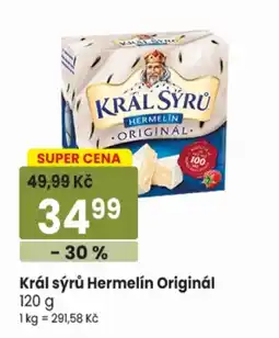 TEMPO Král sýrů Hermelín Originál nabídka