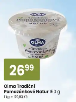 TEMPO Olma Tradiční Pomazánkové Natur nabídka