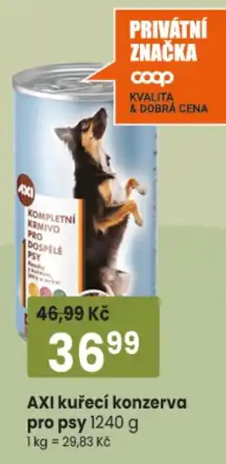 TEMPO AxI kuřecí konzerva pro psy nabídka