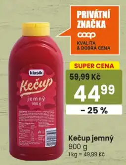 TEMPO Kooperativní Kečup jemný nabídka