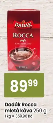 TEMPO Dadák Rocca mletá káva nabídka