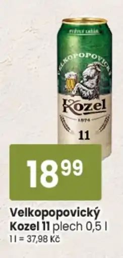 TEMPO Velkopopovický Kozel 11 nabídka