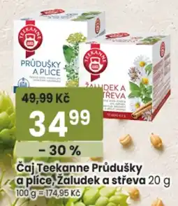 TEMPO Teekanne průdušky a plíce, žaludek a střeva nabídka