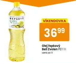 TEMPO Bell Zvolen olej řepkový nabídka