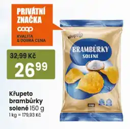 TEMPO Křupeto brambůrky solené nabídka