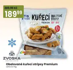 TEMPO Tip Frost kuřecí obalované stripsy premium nabídka