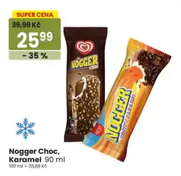 TEMPO Nogger Choc, Karamel nabídka