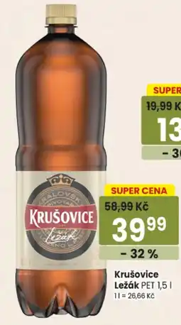 TEMPO Krušovice Ležák nabídka