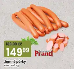 TEMPO Prantl jemné párky nabídka