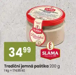 TEMPO Sláma tradiční jemná paštika nabídka