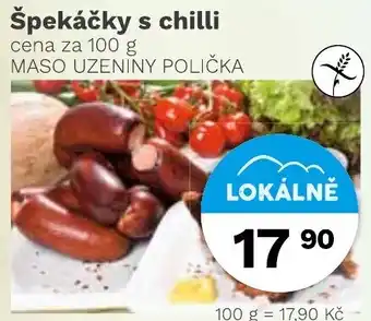 Špekáčky s chilli
