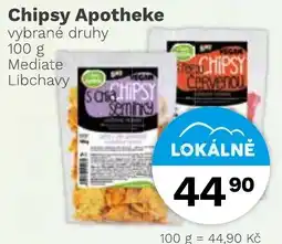 Konzum Chipsy Apotheke nabídka